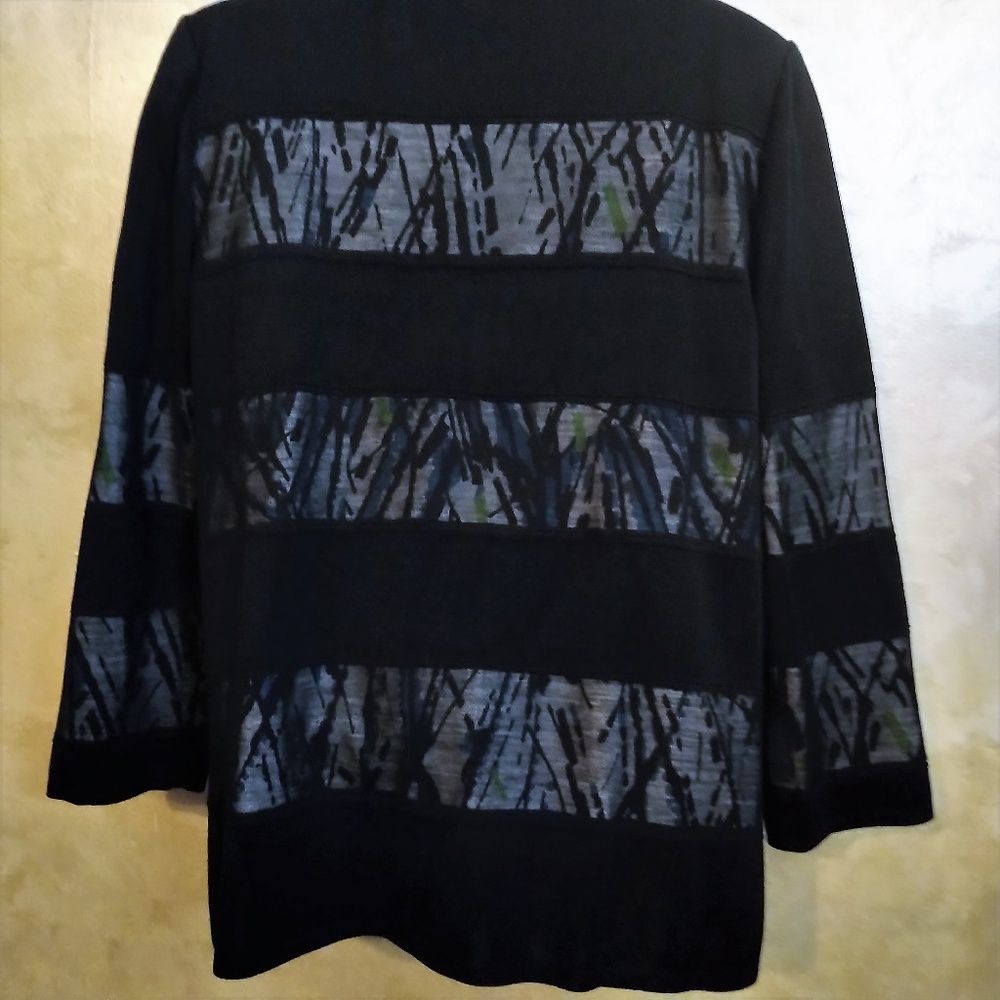 Ming Wang Cardigan Jacket EUC L/XL - Picture 5 of 6